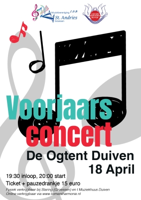Voorjaarsconcert St. Andries &amp; Liemers harmonie