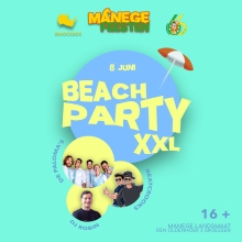 Manege Feesten Groessen - BEACH PARTY XXL