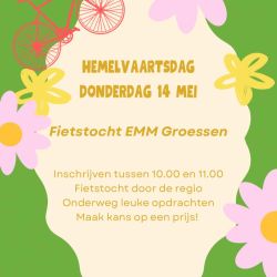 Hemelvaartsdag Fietstocht - Georganiseerd door Schutterij EMM Groessen