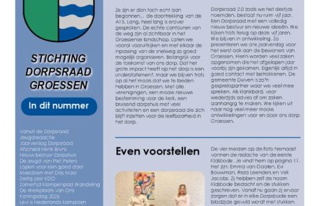Dorpsbode maart/april 2026