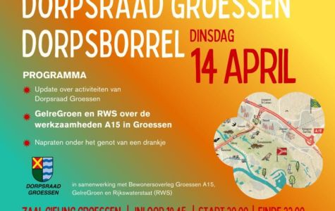 14 april Dorpsborrel met als thema A15