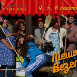 Toneelgroep Da's Mooi speelt Nieuwe Bezems op 4, 5 en 6 november